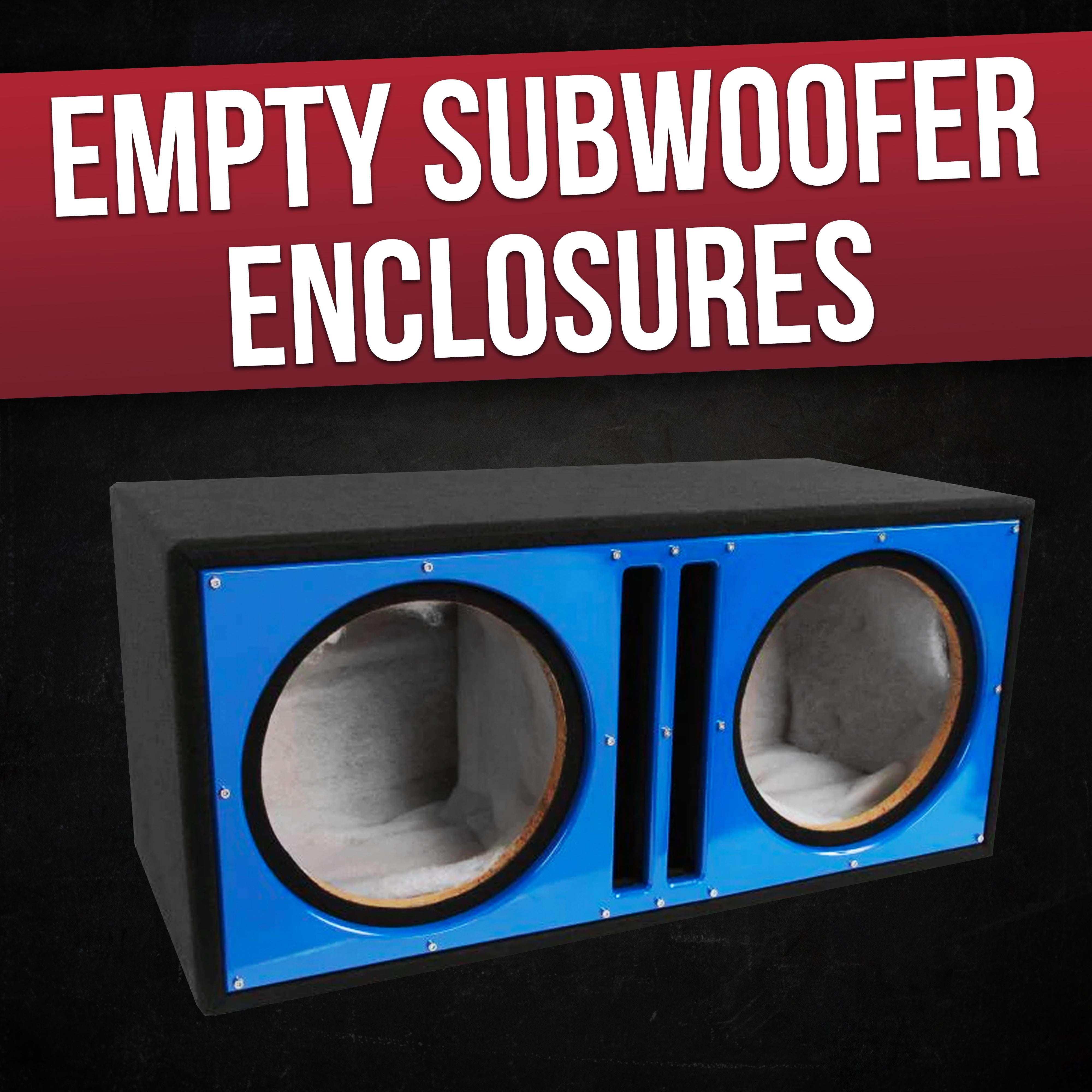 Empty Subwoofer Enclosures Belva
