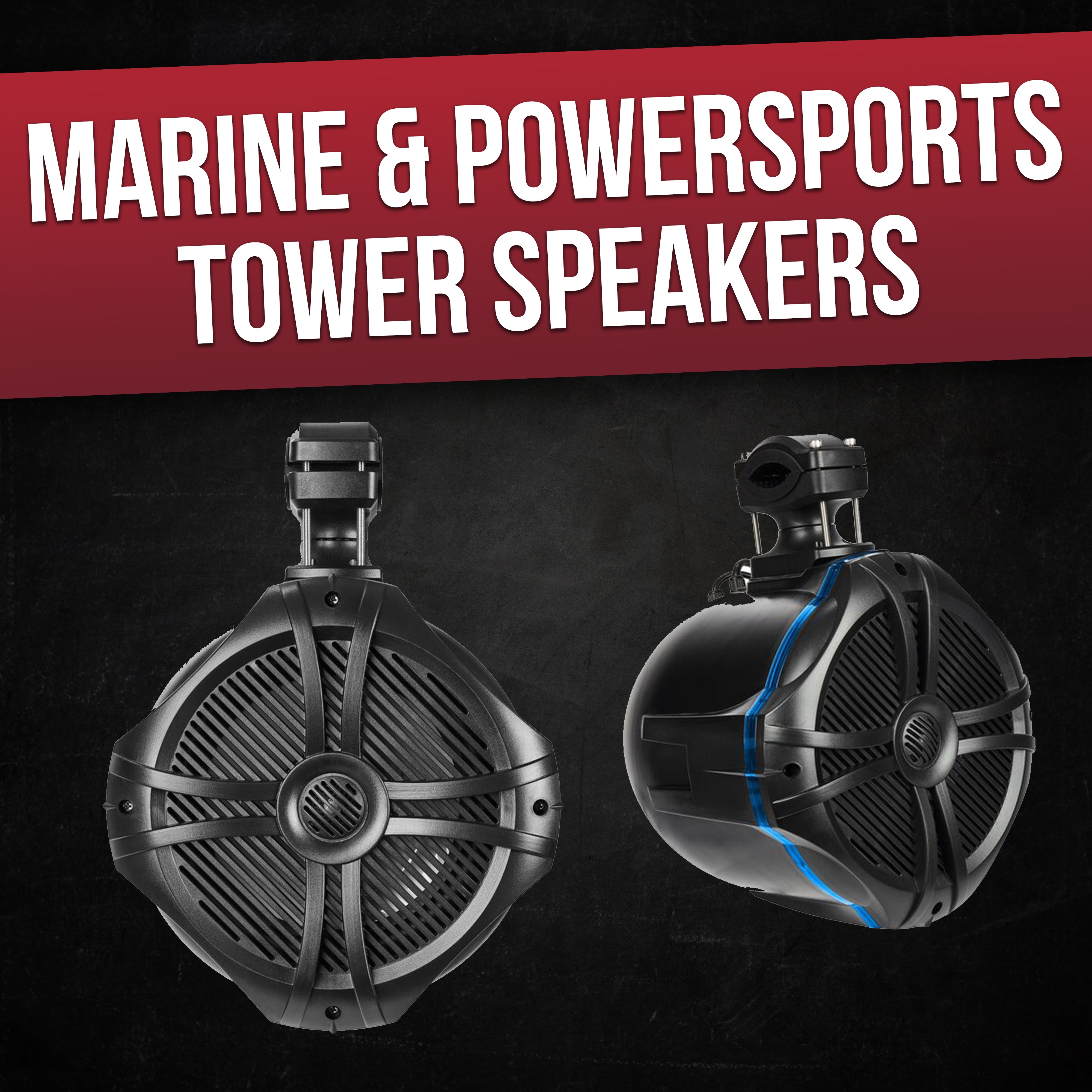 Marine & Powersports Tower Speakers – Belva