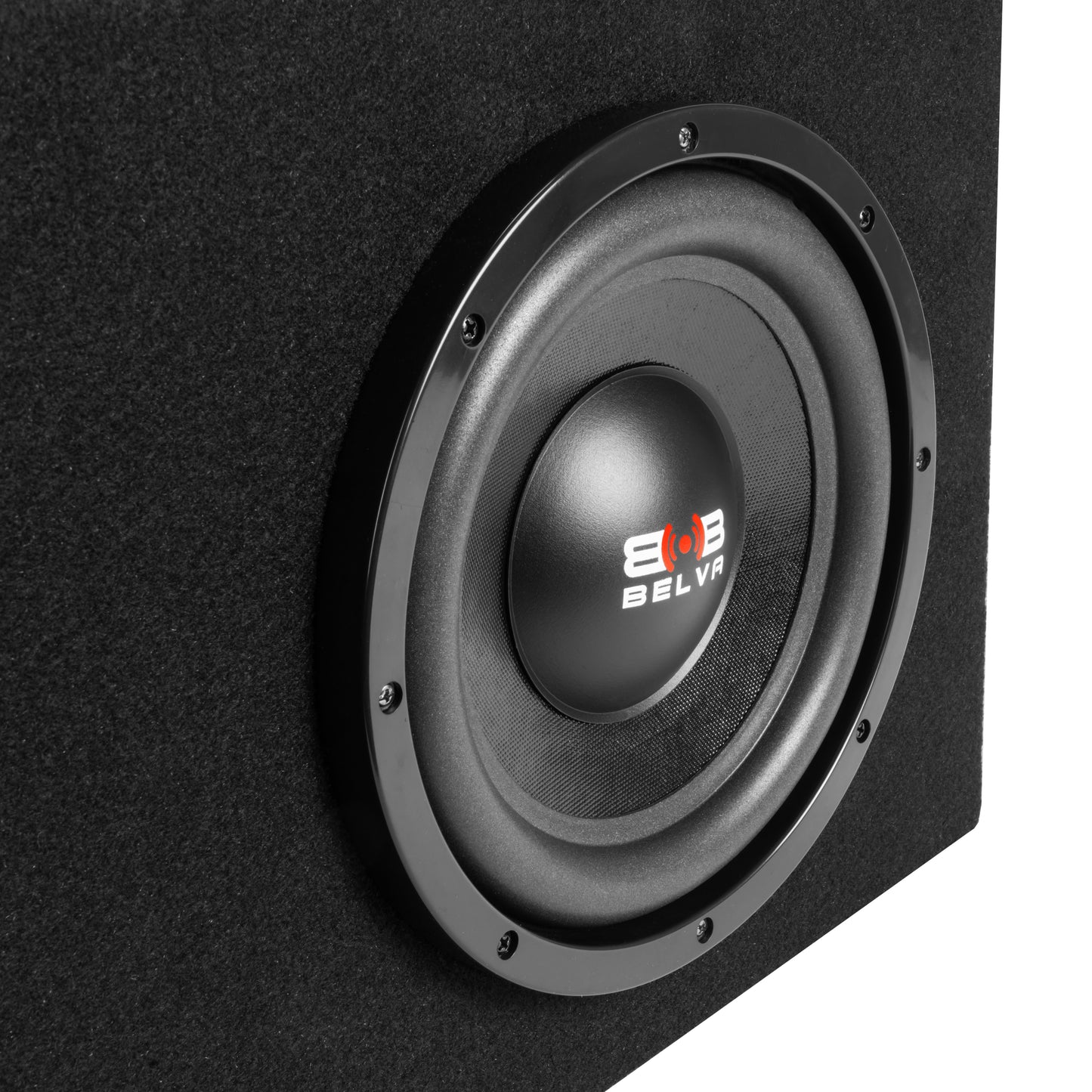 BPKG10T | 600W Peak Single 10" Truck Style Shallow Loaded Amplified Subwoofer Enclosure