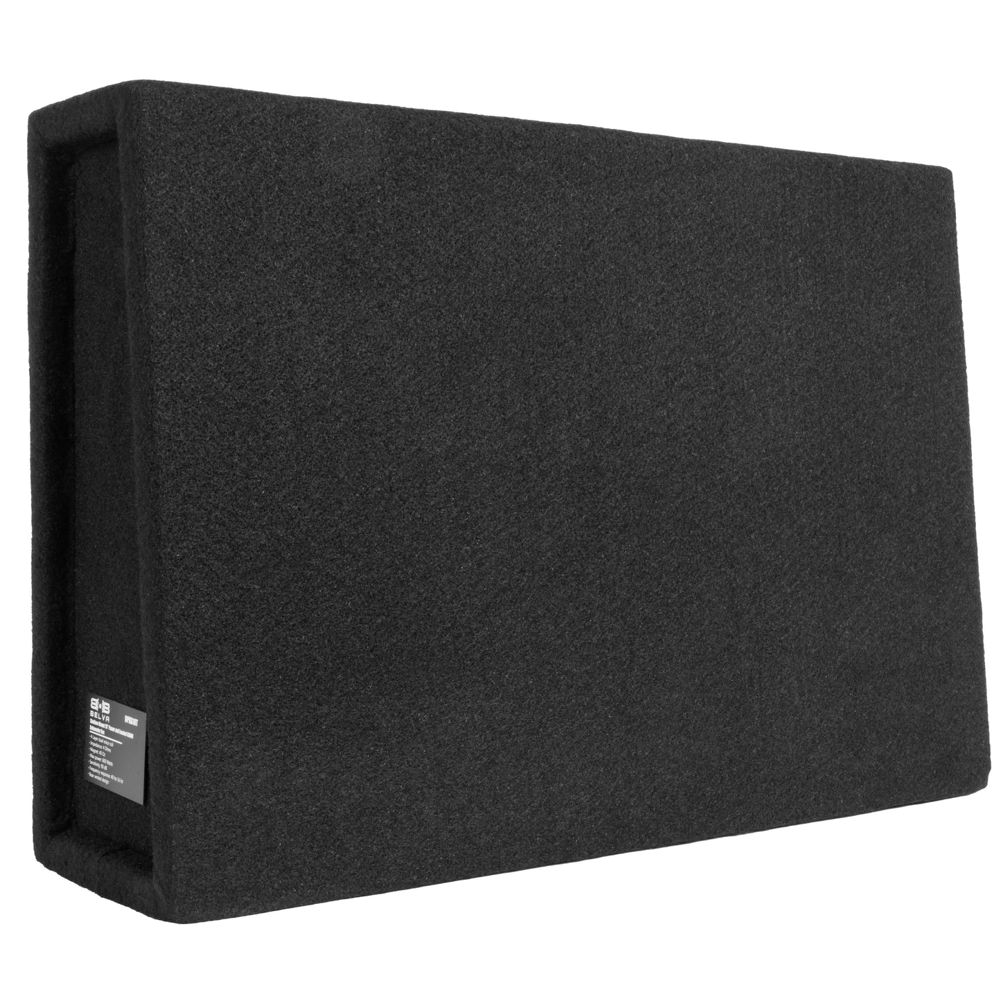 BPKG10T | 600W Peak Single 10" Truck Style Shallow Loaded Amplified Subwoofer Enclosure
