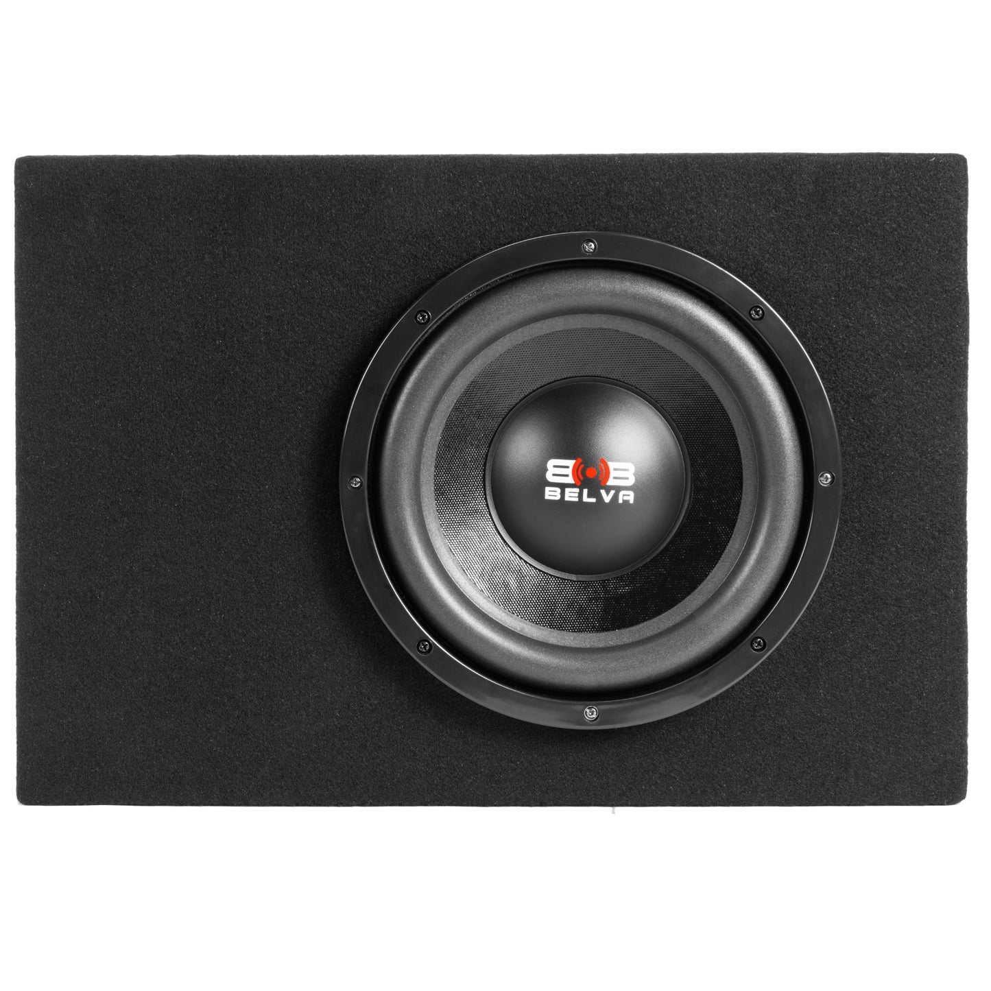 BPKG10T | 600W Peak Single 10" Truck Style Shallow Loaded Amplified Subwoofer Enclosure
