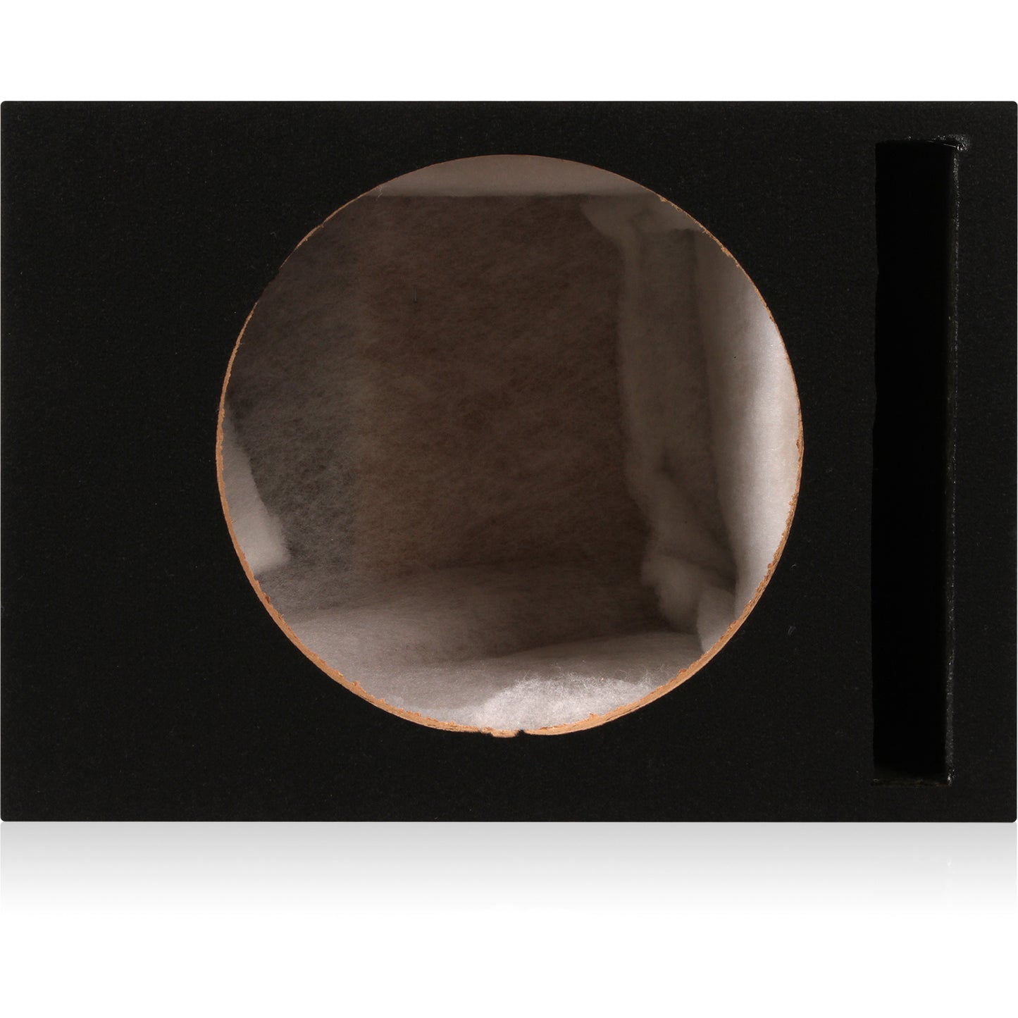 1SV12B | Single 12" Ported 3/4" MDF Black Carpeted Enclosure (1.8 cubic ft)