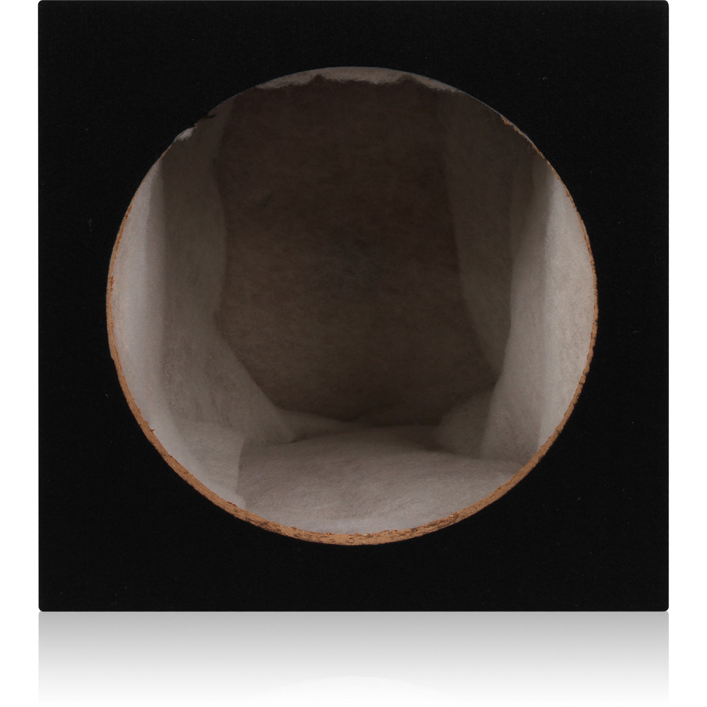 MDFS12 | Single 12" Sealed 3/4" MDF Black Carpeted Enclosure (1.0 cubic ft)