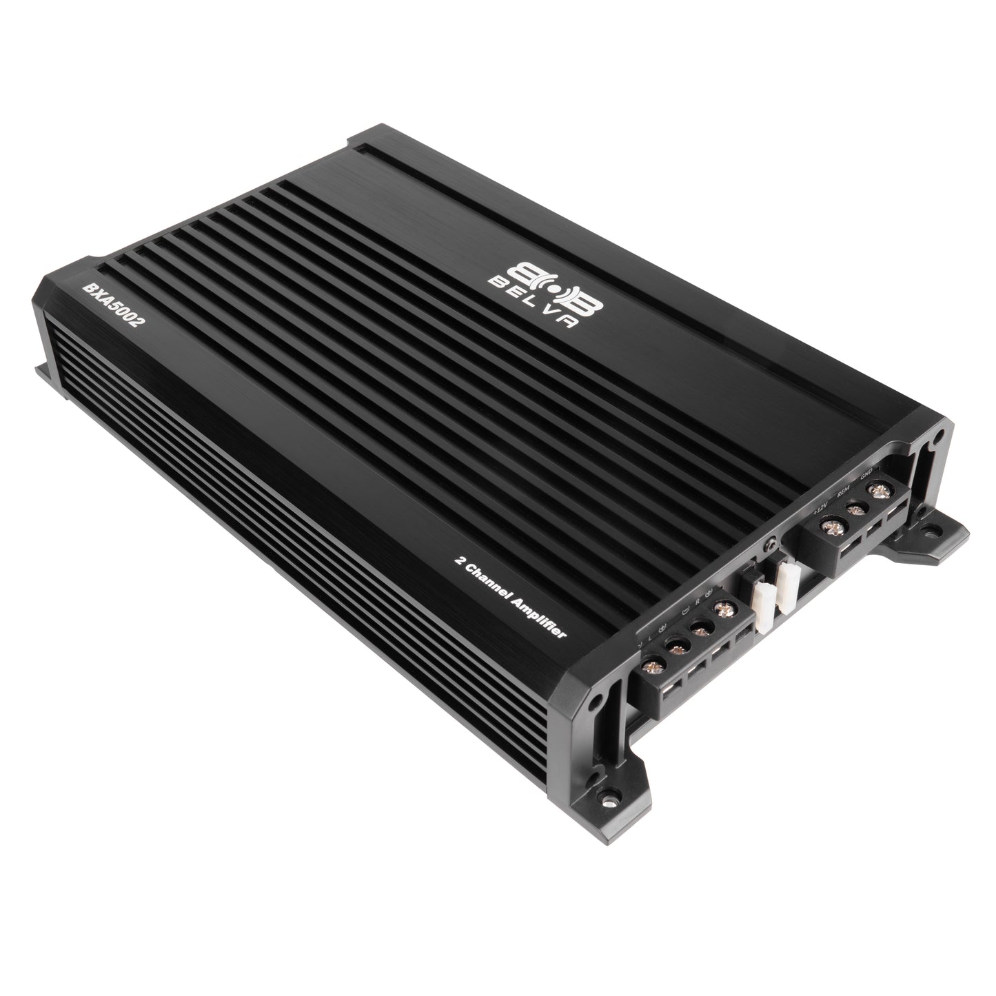 BXA5002 | 500W Peak BX-Series Class A/B 2-Channel Amplifier with Bass Remote