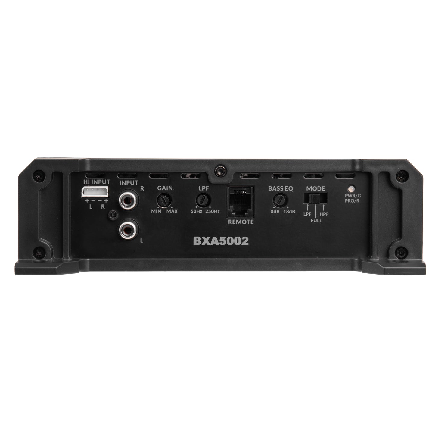 BXA5002 | 500W Peak BX-Series Class A/B 2-Channel Amplifier with Bass Remote