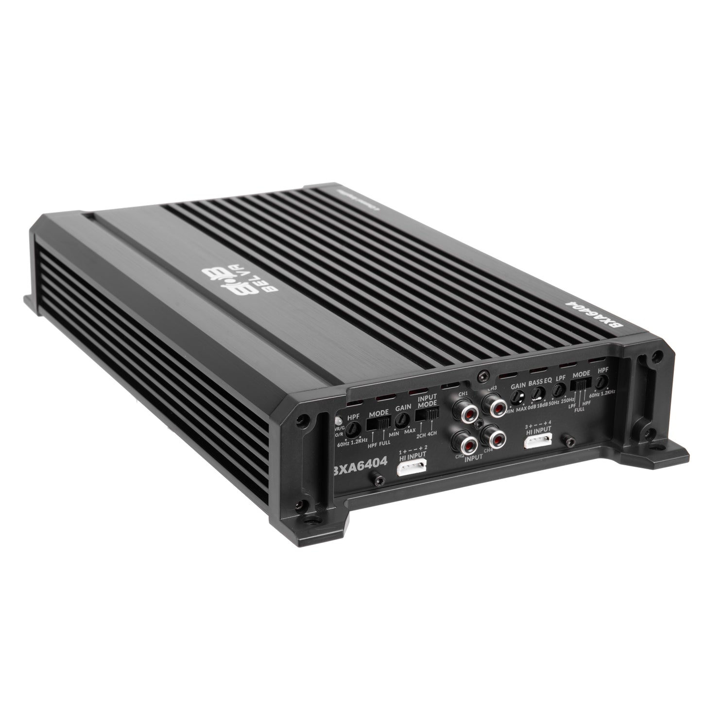 BXA6404 | 640W Peak BX-Series Class A/B 4-Channel Amplifier