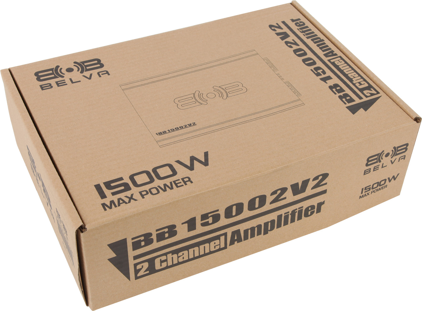BB15002v2 | 1500W Peak BB-Series Full Range Class A/B 2-Channel Amplifier