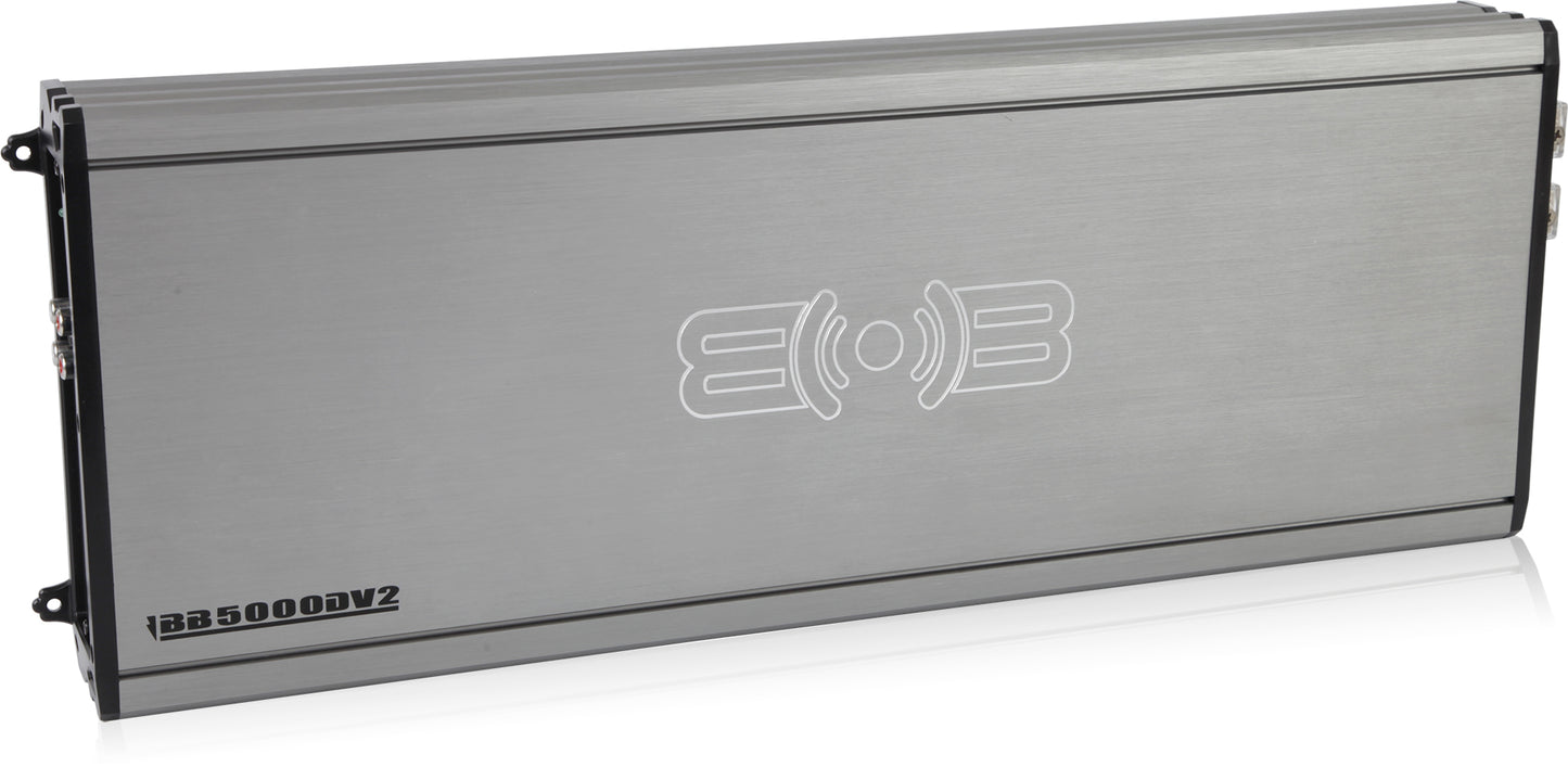 BB5000Dv2 | 5000W Peak BB-Series Class-D Monoblock Amplifier with Bass Remote