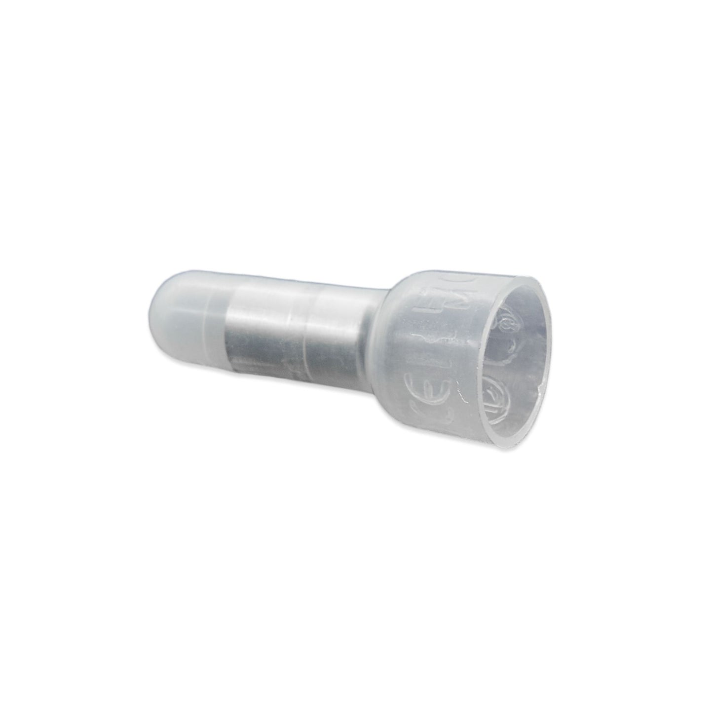 BCCAP22 | 100 Pack of 22/18 Gauge Clear Nylon Crimp Caps