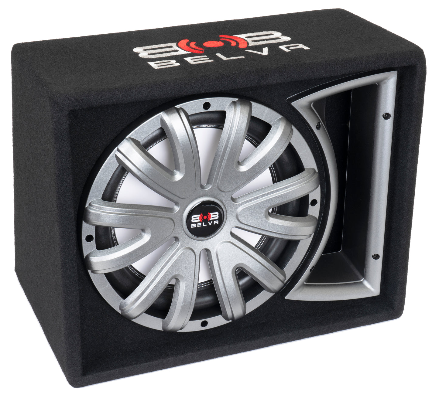 BLB112LED | 750W Peak Single 12" Loaded Ported Subwoofer Enclosure w/ Multi-Color LED and Remote