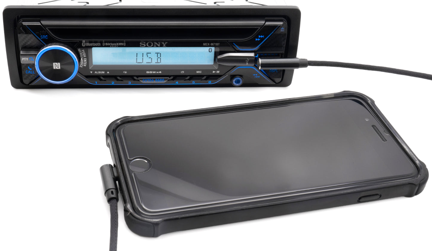 BLC1BK | 3 ft Black Lightning to USB-A Cable for Apple iPhone