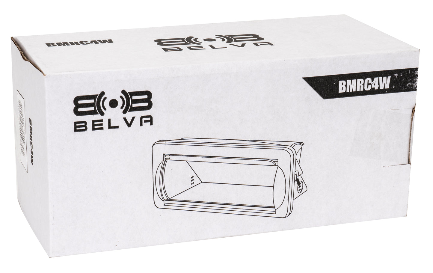 BMRC4W | Slide Open White Marine Radio Cover / Splash Guard