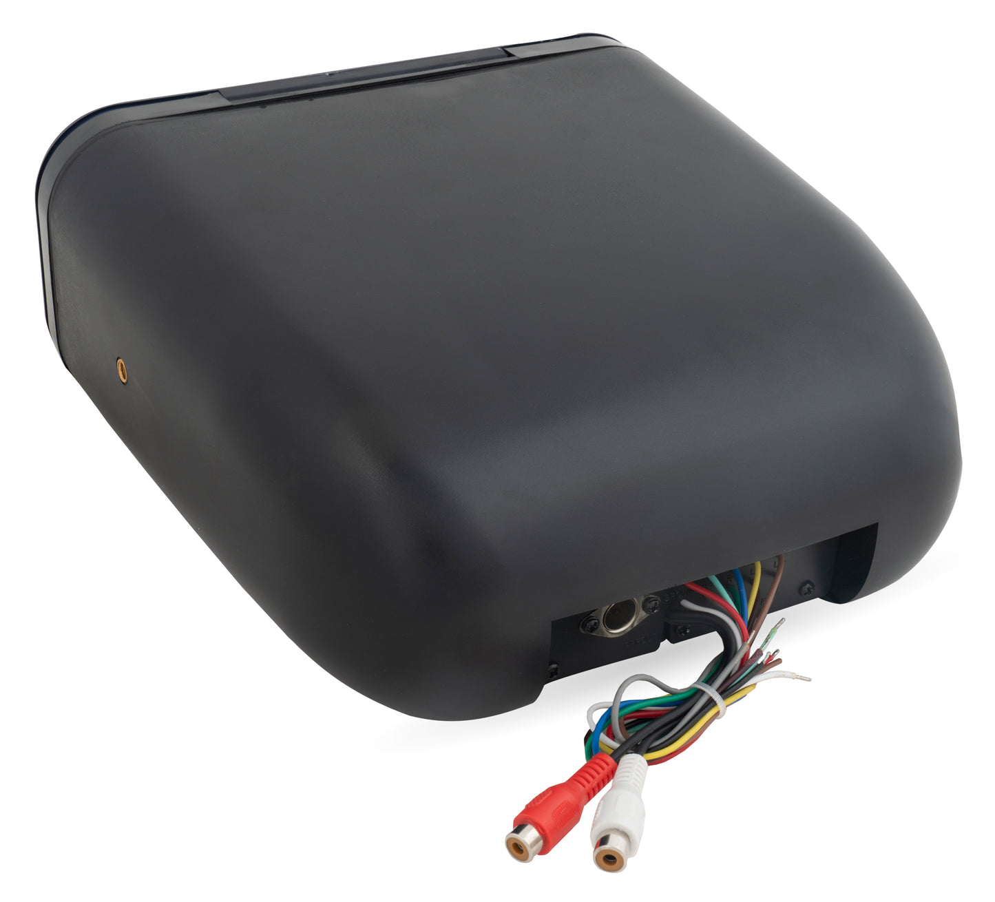 BMRC7B | Flip-up Fully Enclosed Black Marine Stereo Splash Guard