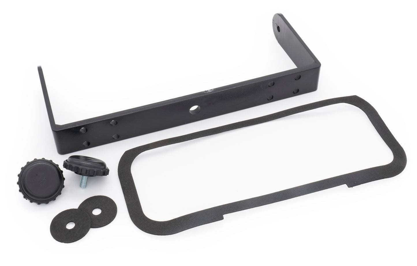 BMRC7B | Flip-up Fully Enclosed Black Marine Stereo Splash Guard