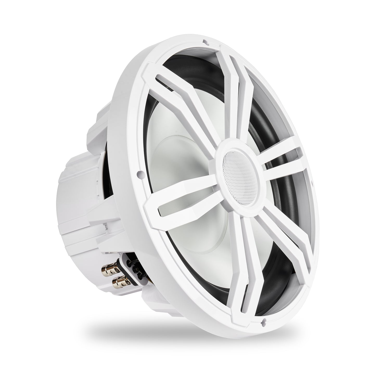 BMS12RW 1000W Peak (400W RMS) 12" Marine Subwoofer with Multi-color LED Lighting