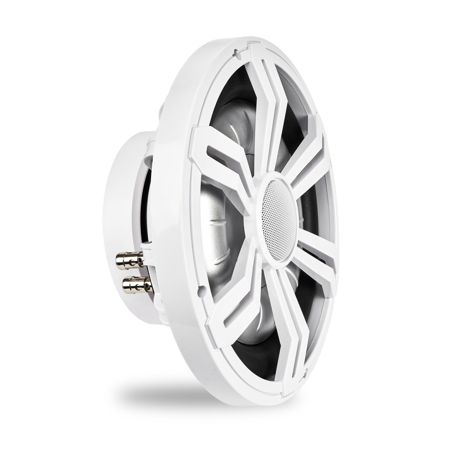 BMSS10RW 800W Peak (400W RMS) 10" Shallow Marine Subwoofer with Multi-color LED Lighting