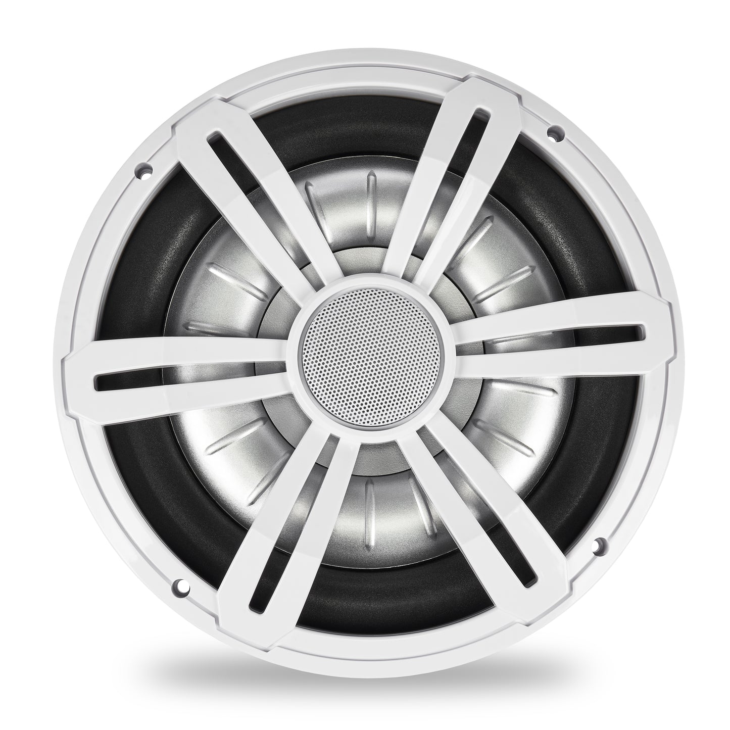 BMSS10RW 800W Peak (400W RMS) 10" Shallow Marine Subwoofer with Multi-color LED Lighting
