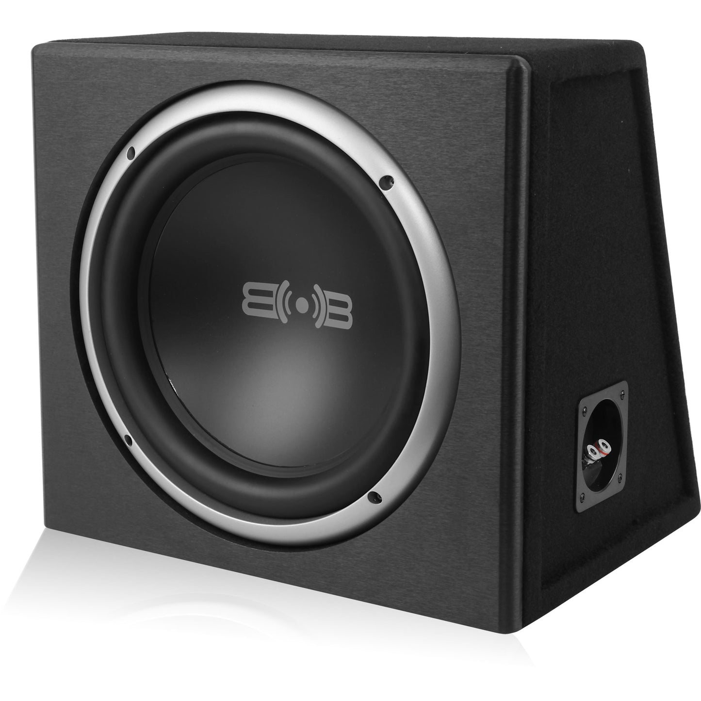 BPKG112v2 | 600W Peak Single 12" Loaded Ported Subwoofer Package with Amplifier & Wiring Kit