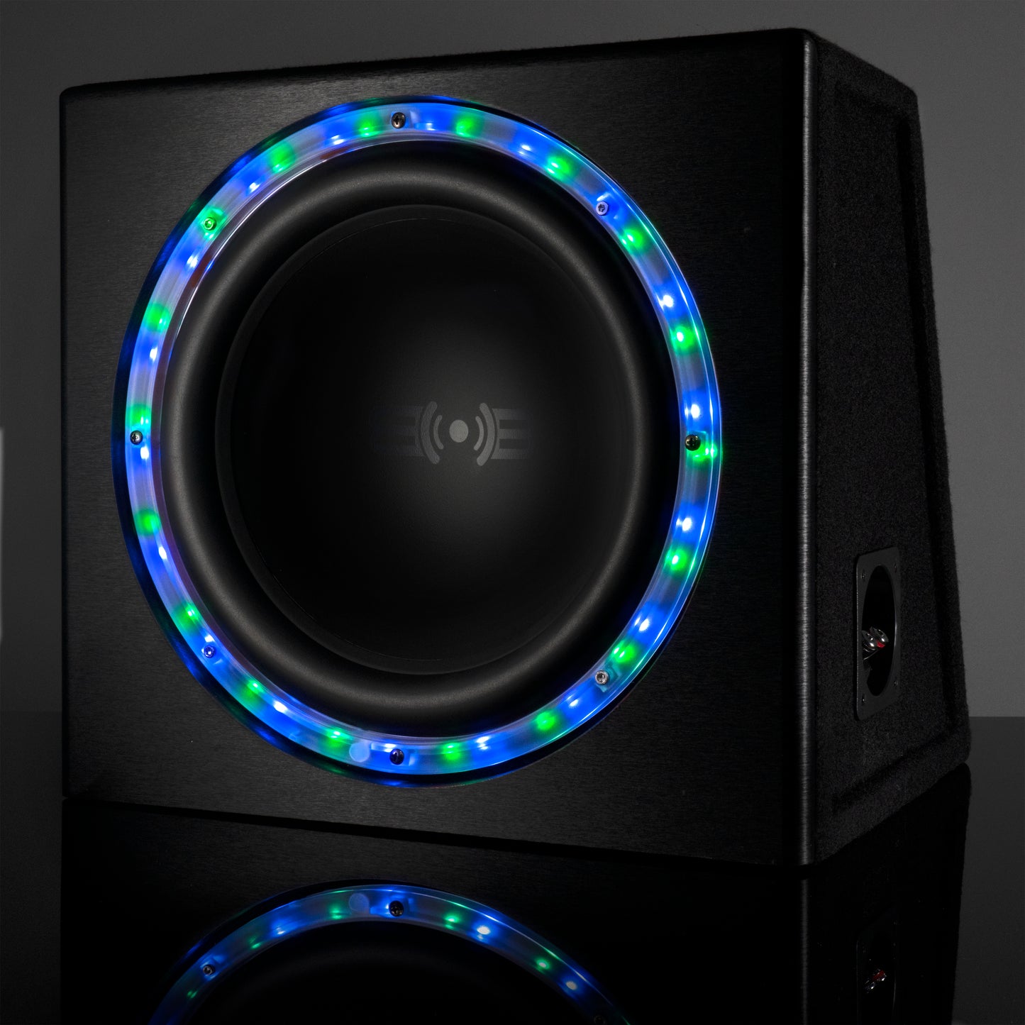 BSA12LED | Universal 12" RGB LED Subwoofer Light Ring with Remote