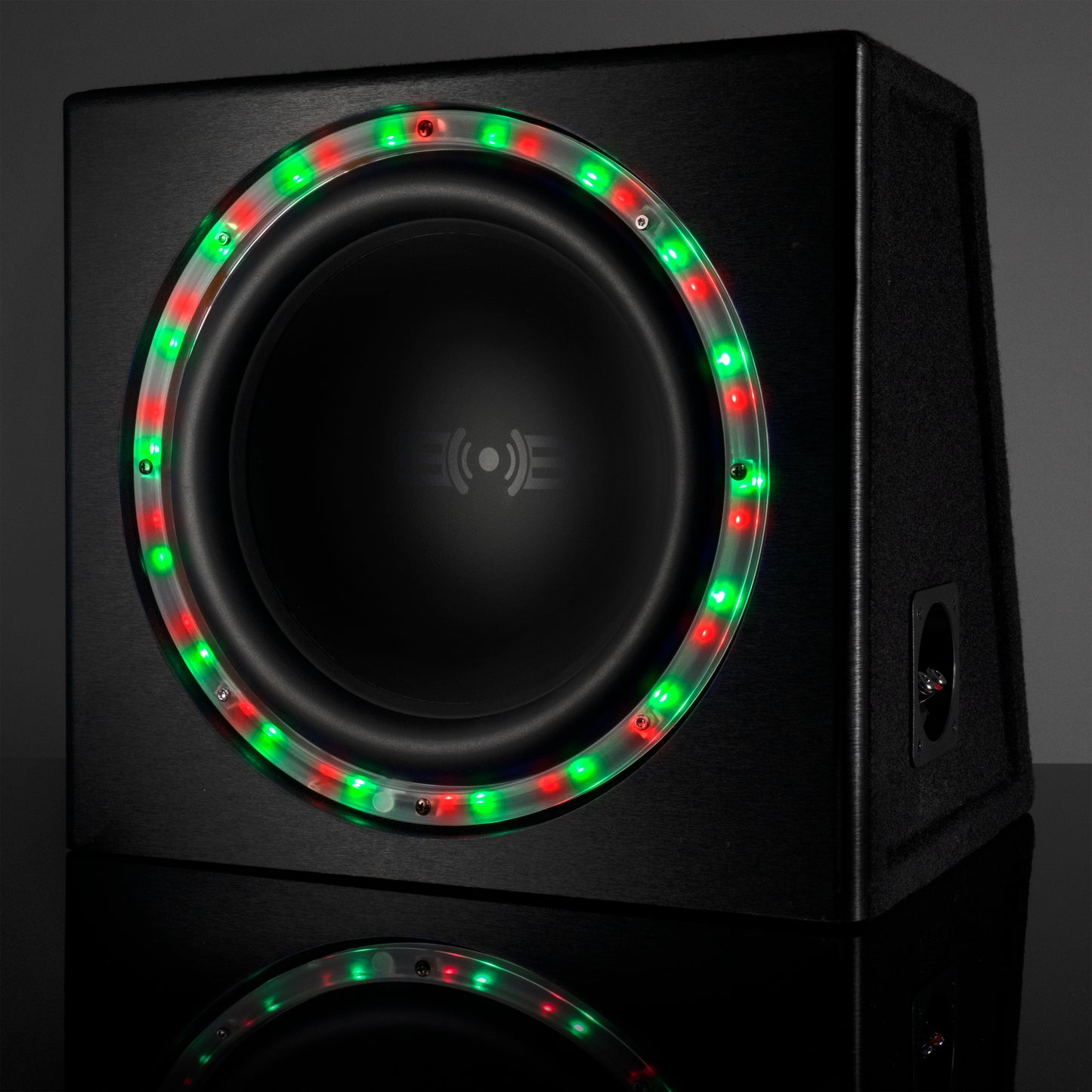 BSA12LED | Universal 12" RGB LED Subwoofer Light Ring with Remote