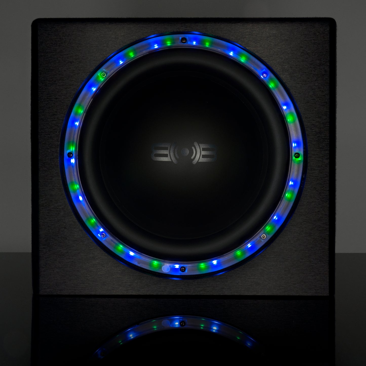 BSA12LED | Universal 12" RGB LED Subwoofer Light Ring with Remote