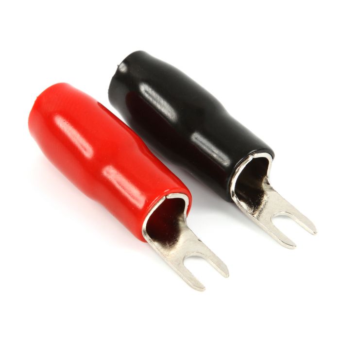 BST408 | Pair of 4 Gauge Spade Terminals (#8 Opening)