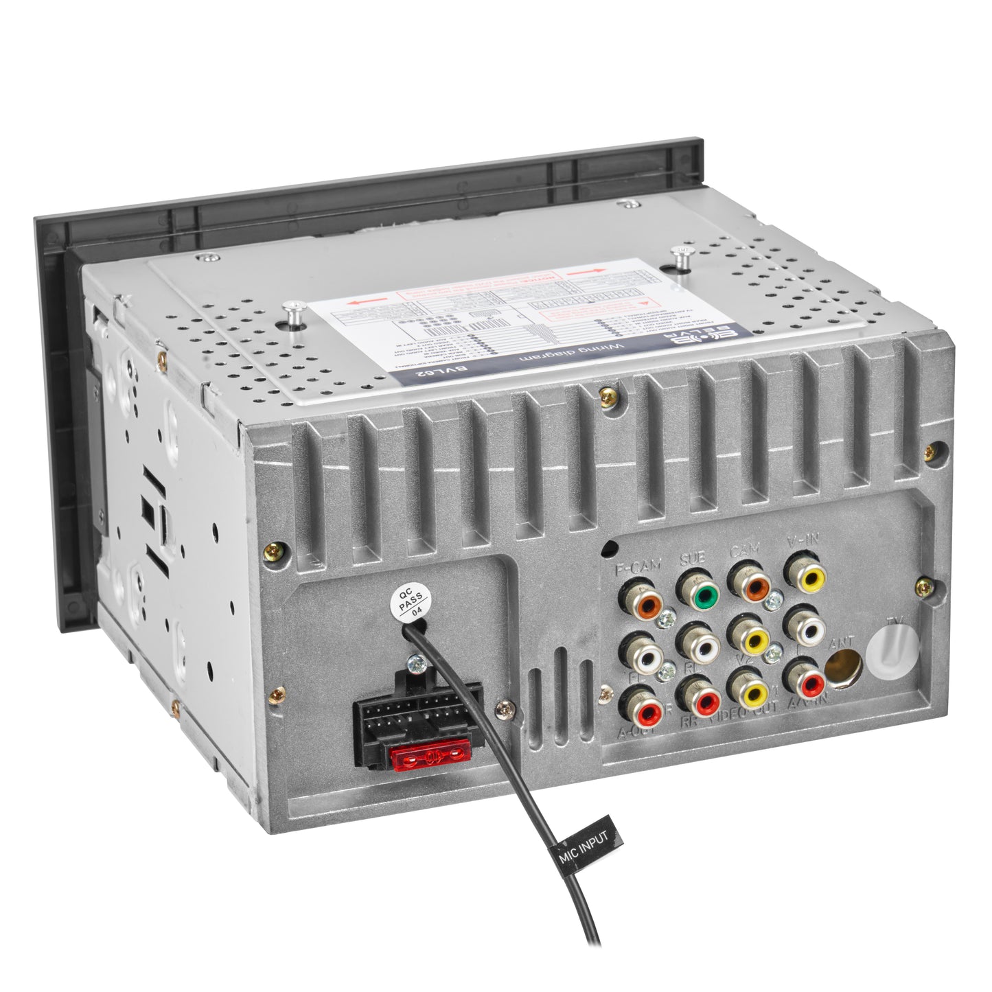 BVL62 | Double DIN CD/DVD Bluetooth In-Dash Car Stereo Receiver with 6.2" Touchscreen