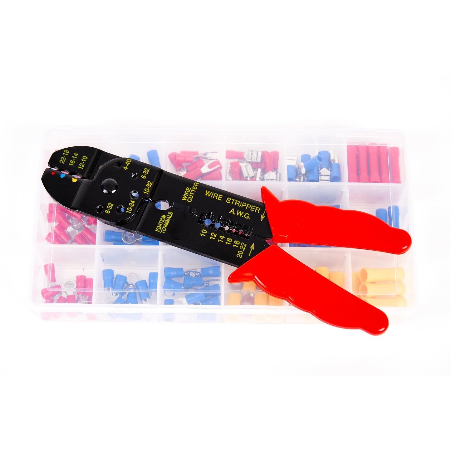 BKIT150 | 158 Piece Terminal Connector Kit with Crimping Tool Included