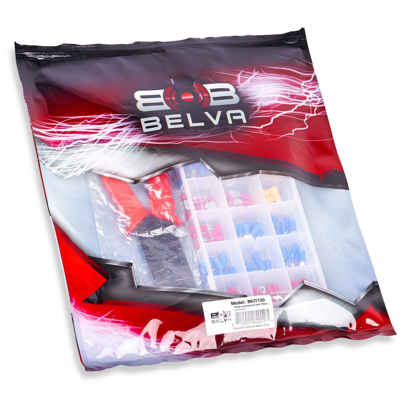BKIT150 | 158 Piece Terminal Connector Kit with Crimping Tool Included