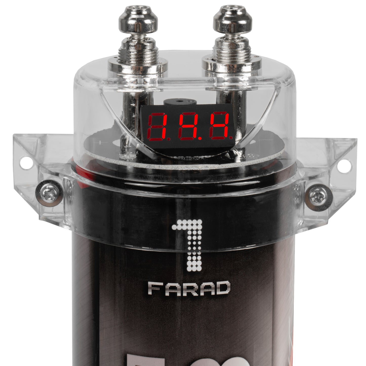 BB1D | 1.0 Farad Capacitor with Red Digital Voltage Display