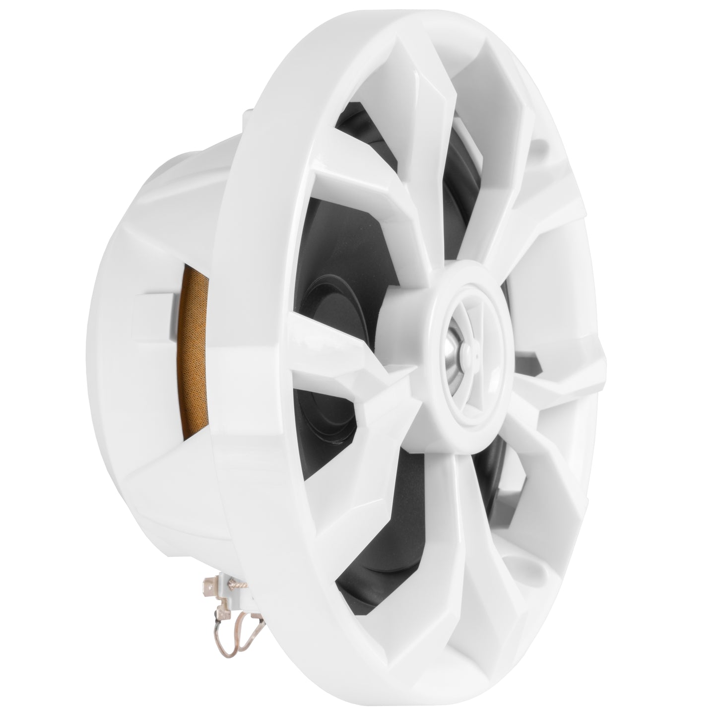 BBMS65W 400W Peak (200W RMS) 6.5" 2-Way Coaxial Marine Speakers (White)