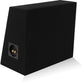 1TRUCK10 | Single 10" Sealed 5/8" MDF Black Carpeted Angled Truck Box (0.58 cubic ft)