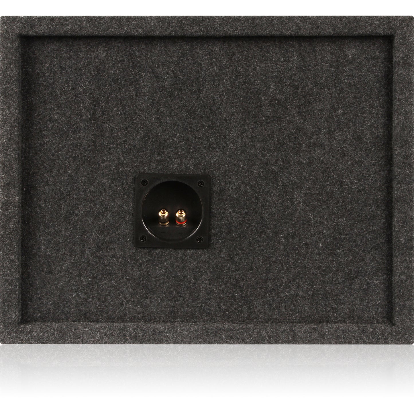1SV12G | Single 12" Ported 3/4" MDF Grey Carpeted Enclosure (1.8 cubic ft)