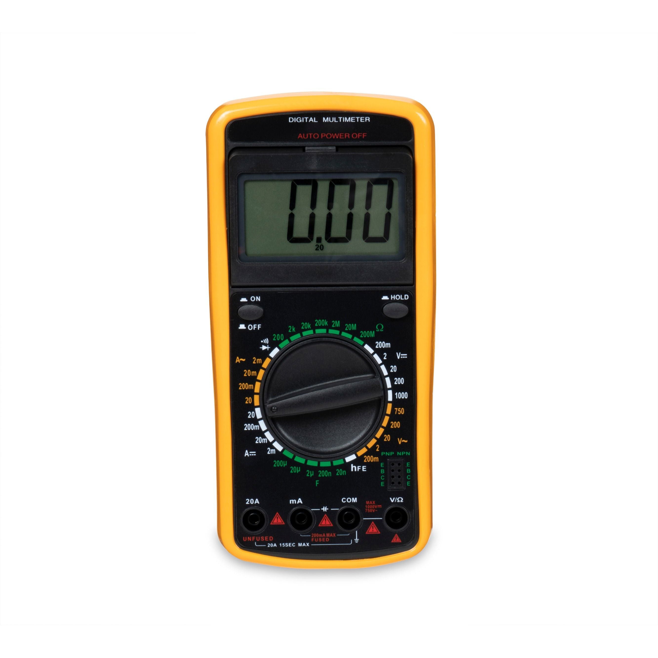 BAMMD3 | Nine Function Digital Multimeter with 18 Gauge Test Leads – Belva