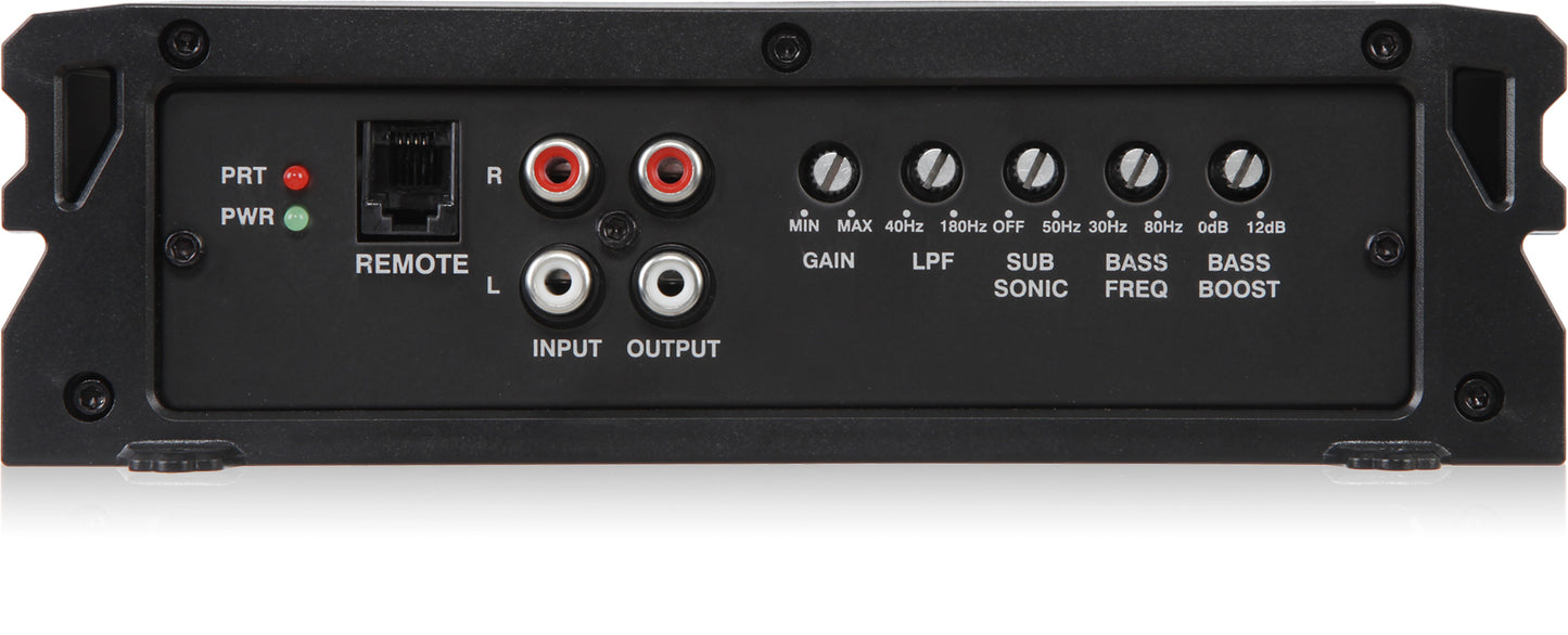 BB3000Dv2 | 3000W Peak BB-Series Class-D Monoblock Amplifier with Bass Remote