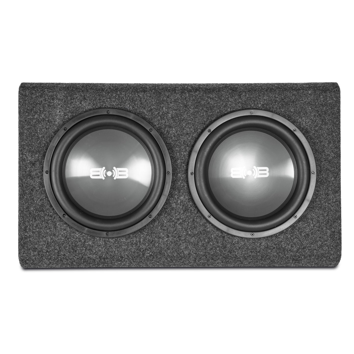 BSAP212 | 840W Peak Dual 12" Loaded Amplified Ported Subwoofer Enclosure with Remote Bass Knob