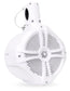 BWT8LED 600W Peak (300W RMS) 8" Marine Tower Speakers with Multi-Color LED Lighting and Remote (White)